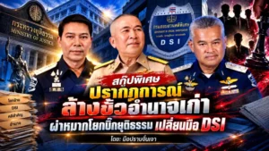 สกู๊ปพิเศษ  ปรากฏการณ์ “ล้างขั้วอำนาจเก่า”