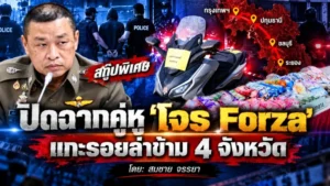สกู๊ปพิเศษ ปิดฉากคู่หู ‘โจร Forza’